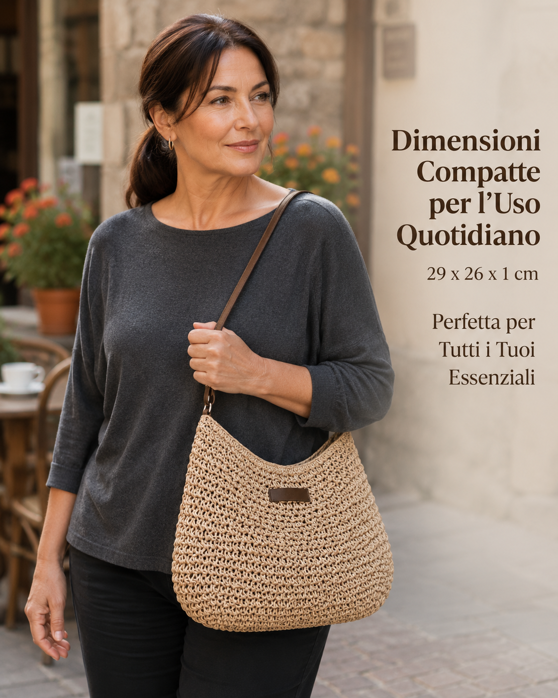 Bolso SIMONA trenzado elegante - foto 9