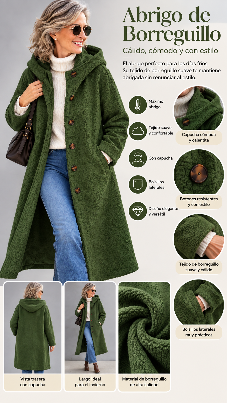 AMALIA — Abrigo de invierno elegante y cálido