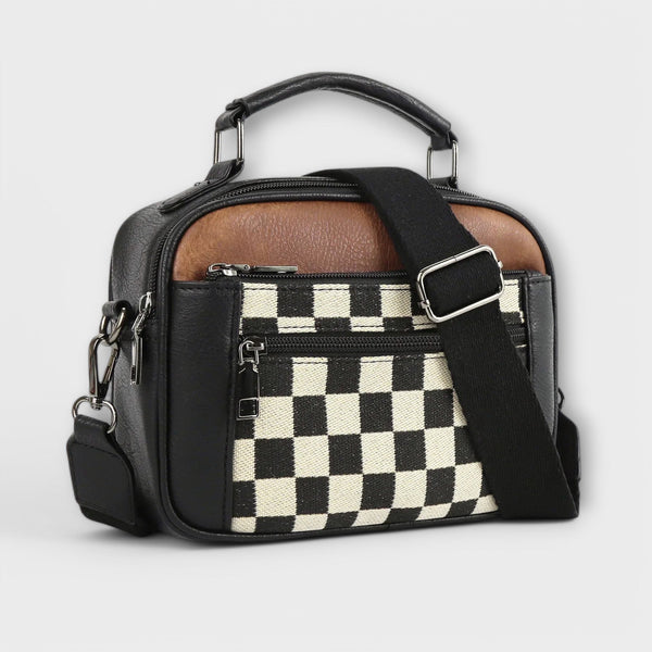 MARÍA — Bolso de cuadros
