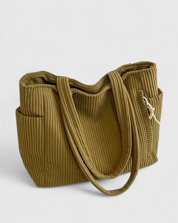 Bolso LIORANE de canalé con cordón - foto 2