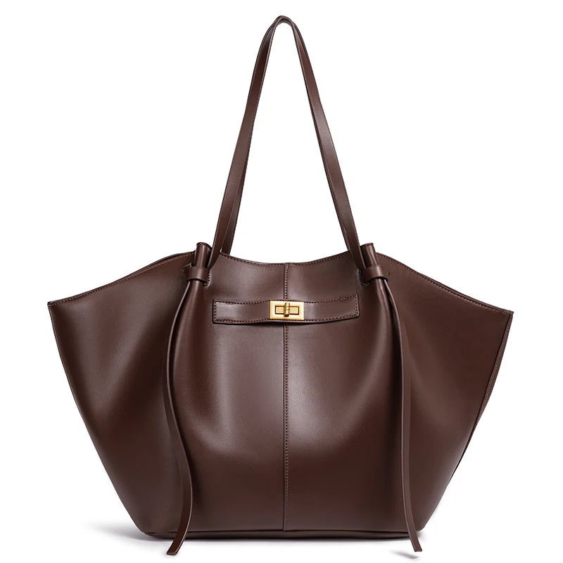 Bolso tote oversize de hombro detalle